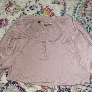 Gymshark training longsleeve cropped, Size S